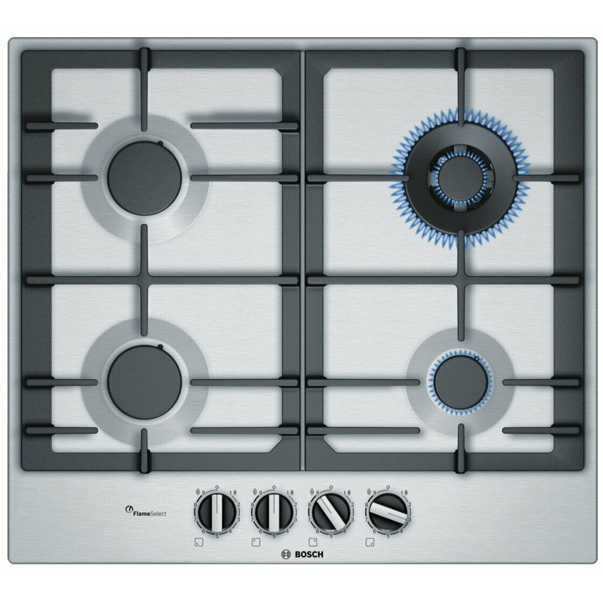 Варочная поверхность Bosch PCH6A5B90 (Цвет: Silver)