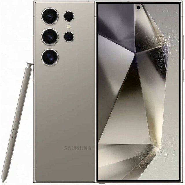 Смартфон Samsung Galaxy S24 Ultra 12/256Gb (Цвет: Titanium Gray)