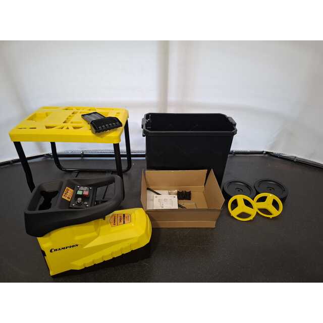 Садовый измельчитель Champion SH300 (Цвет: Yellow / Black)