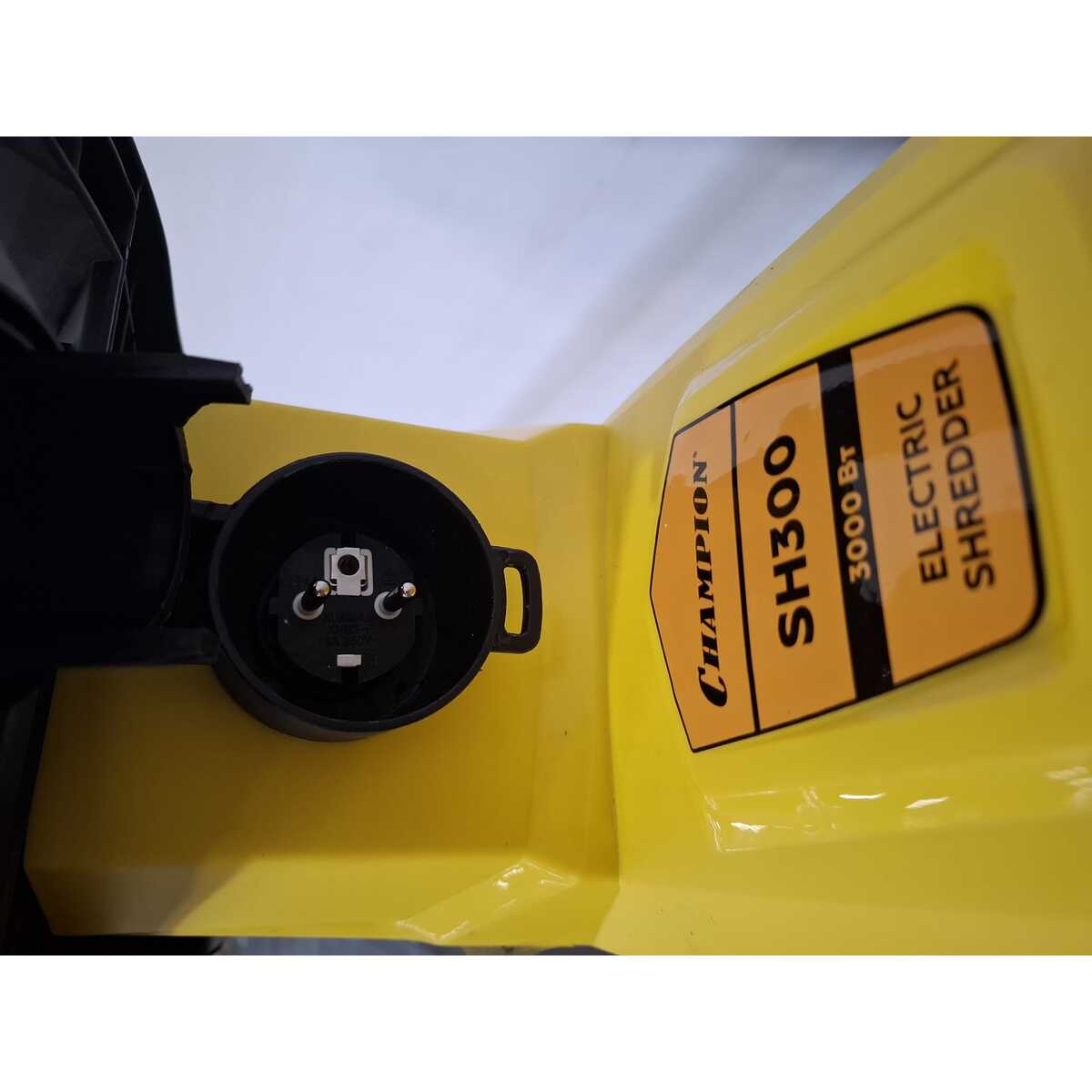 Садовый измельчитель Champion SH300 (Цвет: Yellow/Black)