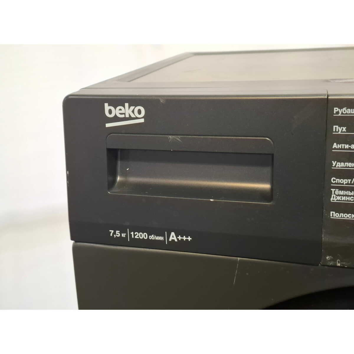 Стиральная машина Beko WSPE7H616A (Цвет: Anthracite)