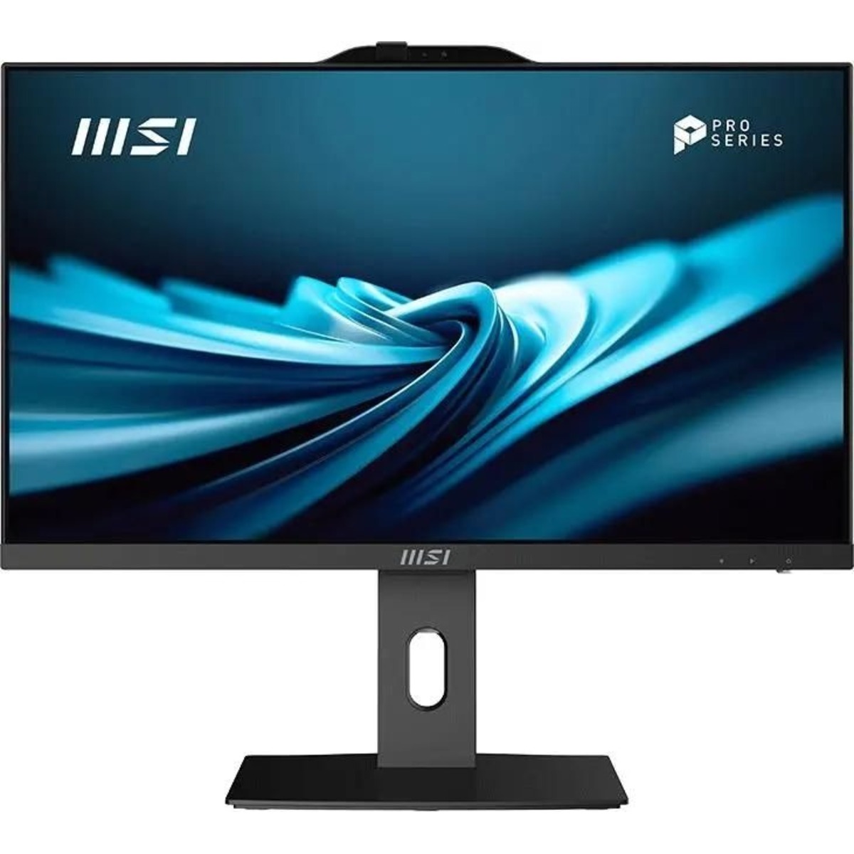 Моноблок MSI Pro AP242P 12MA-614RU 23.8 Full HD i5 12400 (2.5) 16Gb SSD512Gb UHDG 730 Windows 11 Professional GbitEth WiFi BT 120W клавиатура мышь Cam черный 1920x1080