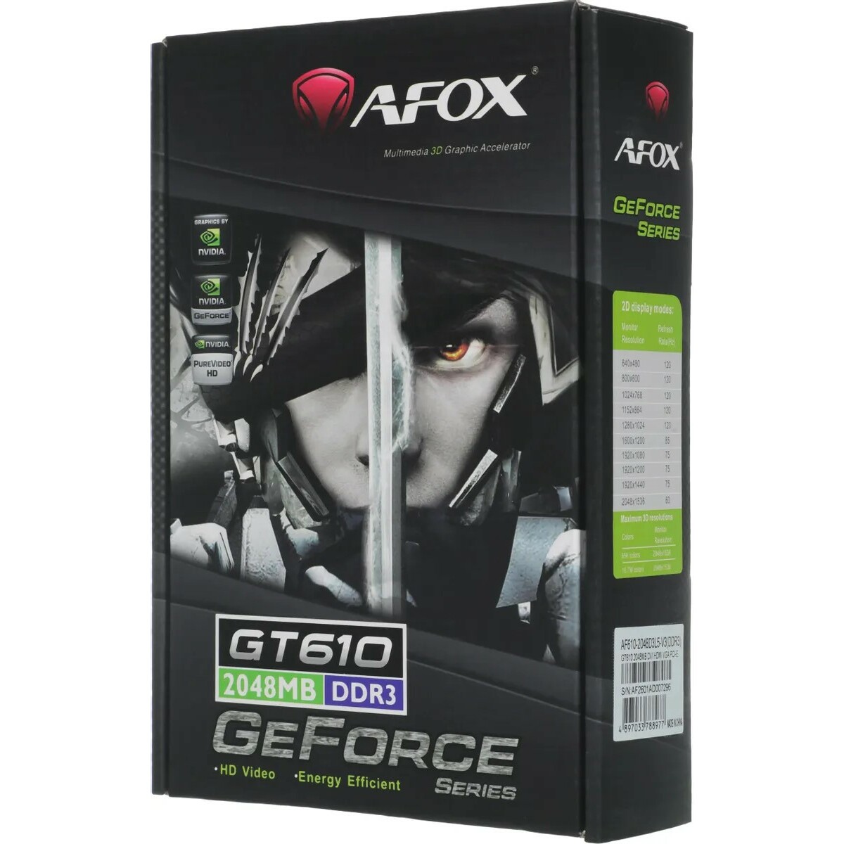 Видеокарта Afox GeForce GT 610 2Gb (AF610-2048D3L5-V3