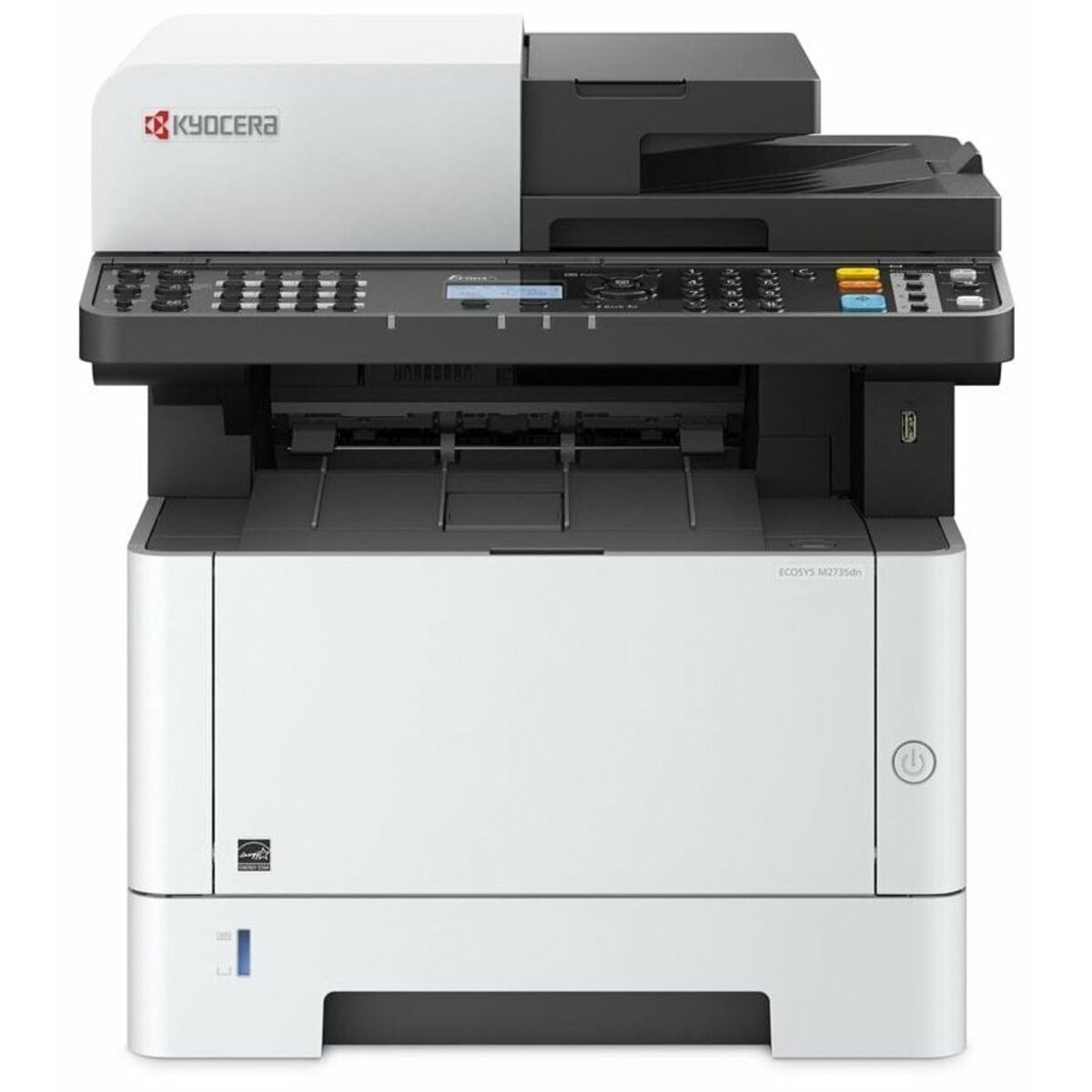 МФУ лазерный Kyocera Ecosys M2735dn + картридж (Цвет: Black / White)