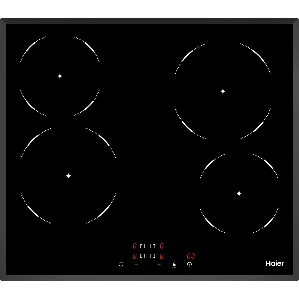 Варочная панель Haier HHY-C64NVB, черный