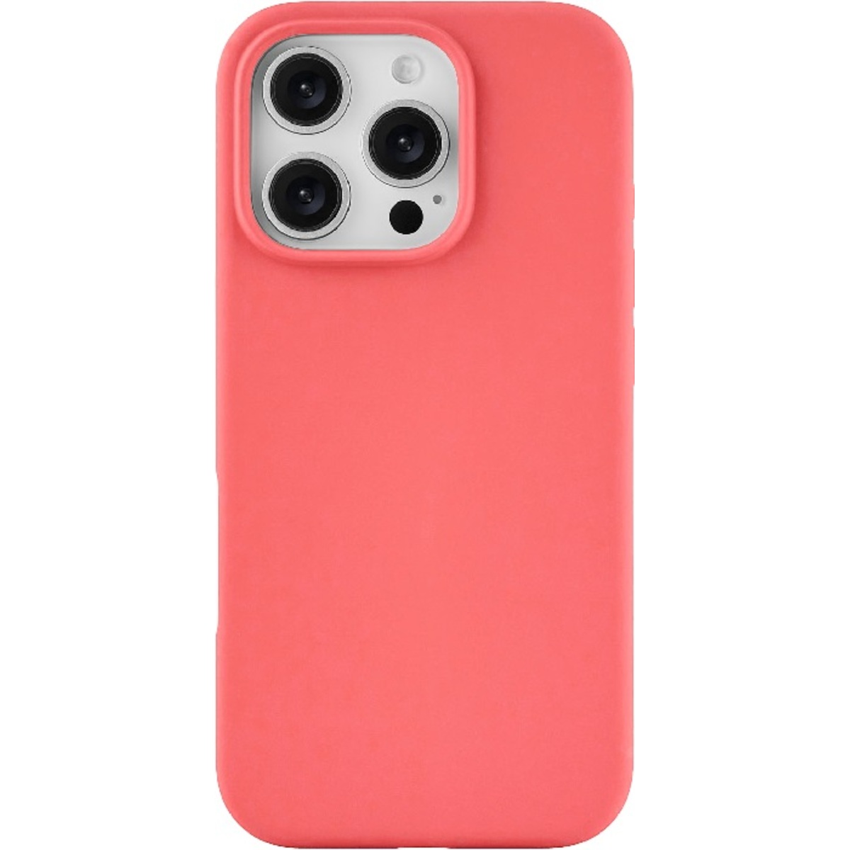 Чехол-накладка uBear Touch Mag Case для смартфона Apple iPhone 16 Pro (Цвет: Coral)