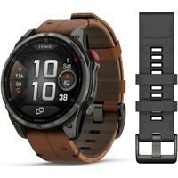 Умные часы Garmin Fenix 8 Pro 47mm Amoled Sapphire Premium Edition (Цвет: Carbon Gray/Chestnut)