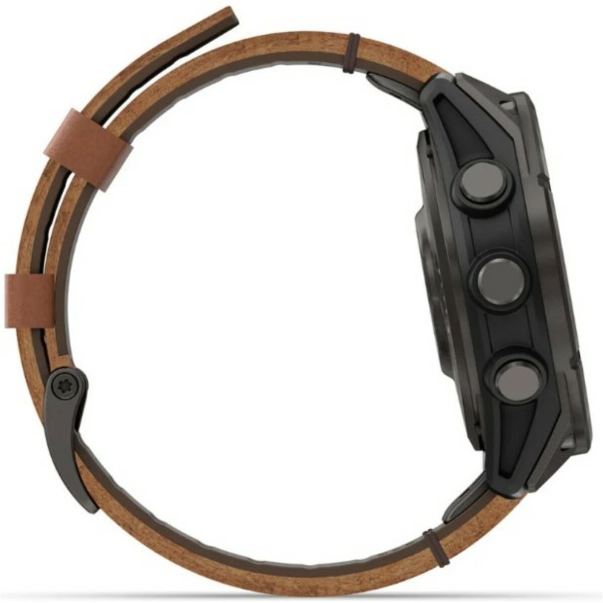 Умные часы Garmin Fenix 8 Pro 47mm Amoled Sapphire Premium Edition (Цвет: Carbon Gray / Chestnut)