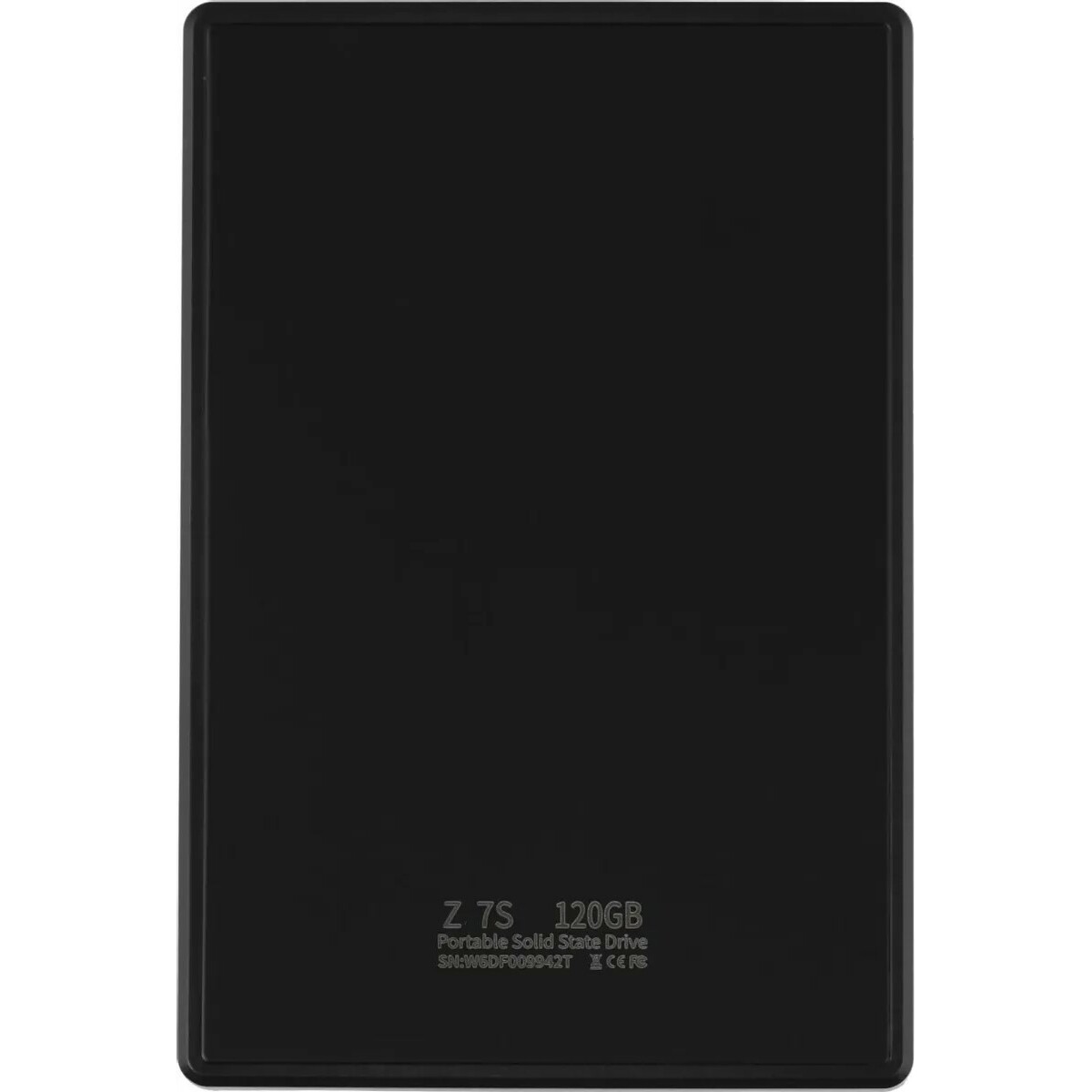 Накопитель SSD Netac USB-C 120Gb NT01Z7S-120G-32BK, черный