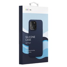 Чехол-накладка VLP Silicone Case для смартфона Apple iPhone 13 Pro Max (Цвет: Dark Blue)