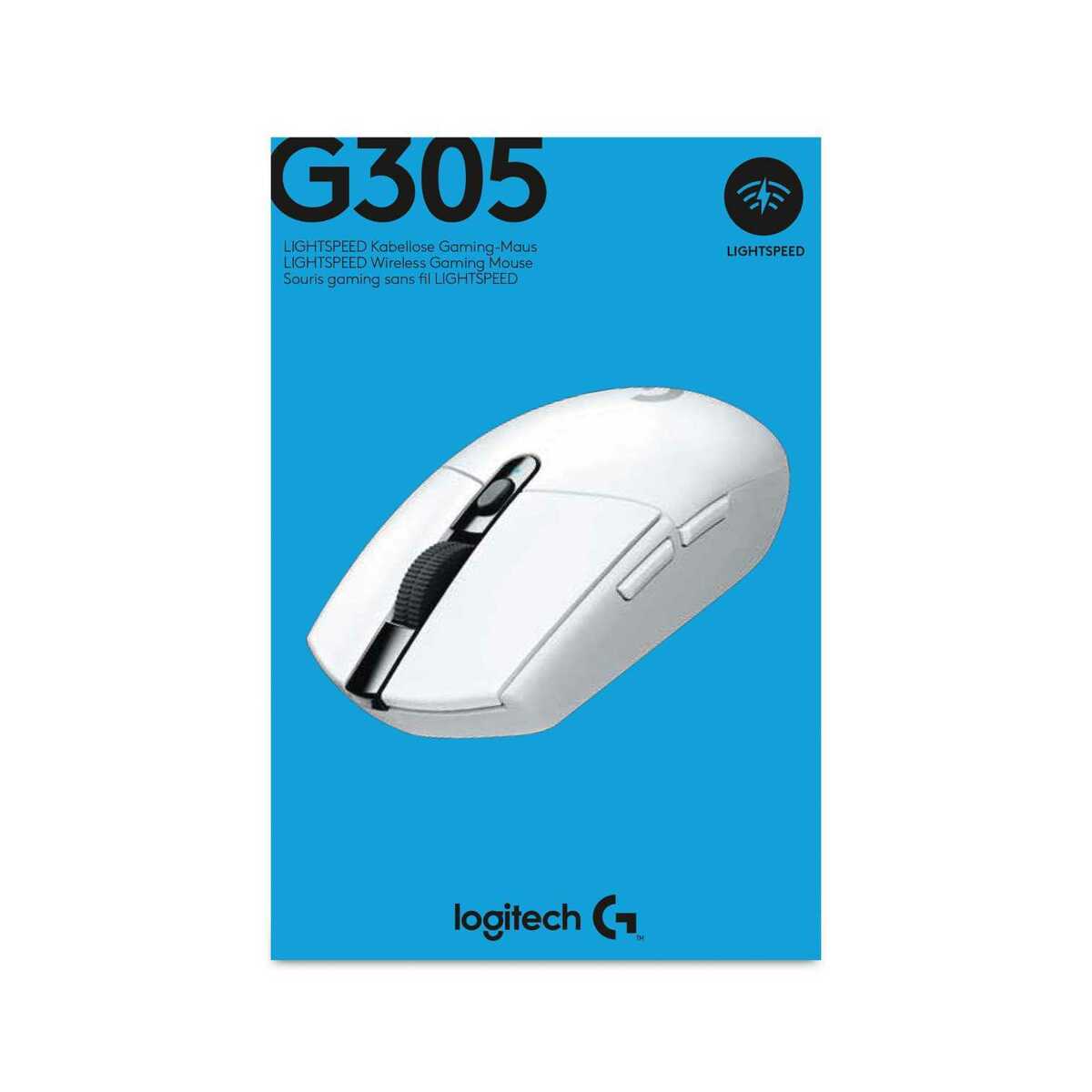 Мышь Logitech G305 Lightspeed (Цвет: White)