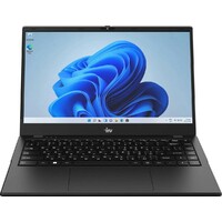 Ноутбук IRU Planio 14ING (Intel N100 3.4Ghz/8Gb LPDDR5/SSD 256Gb/Intel Iris Xe graphics/14 /IPS/FHD (1920x1080)/Windows 11 Professional/black/WiFi/BT/Cam)