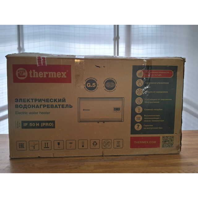 Водонагреватель Thermex IF 50 H (pro), белый Водонагреватель Thermex IF 50 H (pro), белый