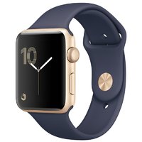 Умные часы Apple Watch Series 1 42mm with Sport Band (Цвет: Gold/Midnight Blue)