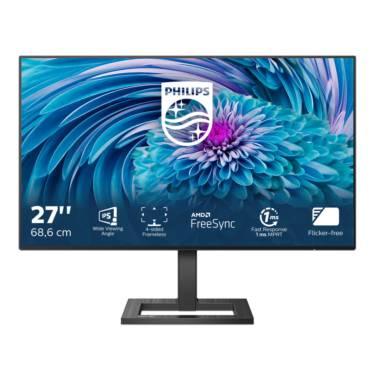 Монитор Philips 27'' 272E2FA (Цвет: Black)