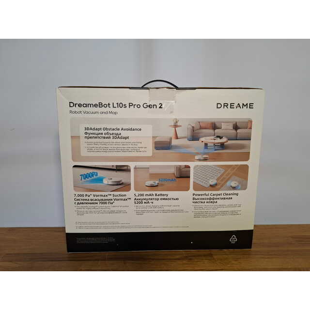 Робот-пылесос DreameBot L10s Pro Gen2, белый Робот-пылесос DreameBot L10s Pro Gen2, белый