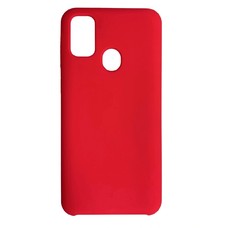 Чехол-накладка Soft Touch для смартфона Samsung Galaxy M21 (Цвет: Red)