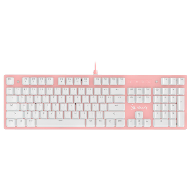 Клавиатура A4Tech Bloody B800 Dual Color (Цвет: Pink)
