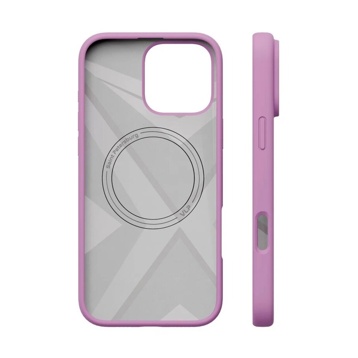 Чехол-накладка VLP Aster Case with MagSafe для смартфона Apple iPhone 16 Pro (Цвет: Pink)