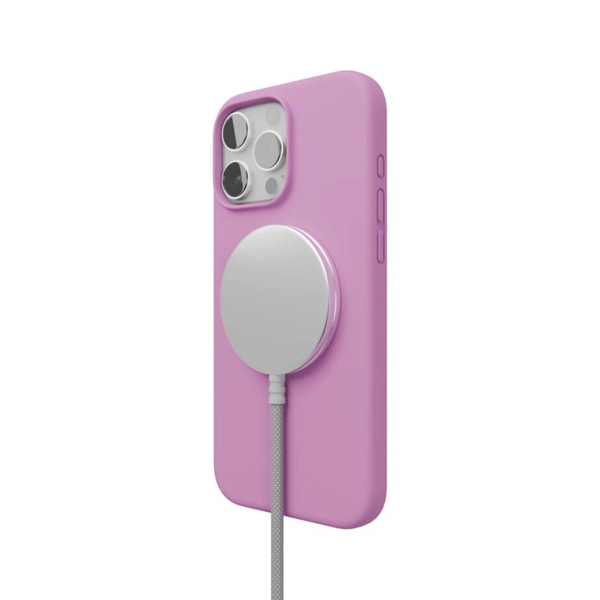 Чехол-накладка VLP Aster Case with MagSafe для смартфона Apple iPhone 16 Pro (Цвет: Pink)