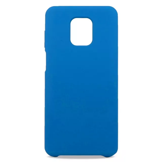 Чехол-накладка Soft Touch для смартфона Xiaomi Redmi Note 9 Pro (Цвет: Blue)