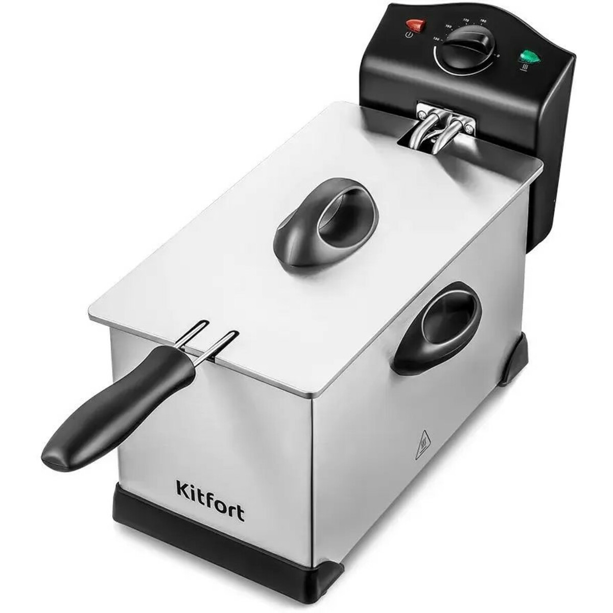 Фритюрница Kitfort КТ-4051 (Цвет: Silver/Black)