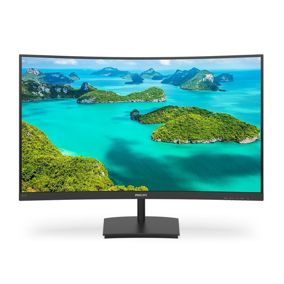 Монитор Philips 27'' 271E1SCA (00 / 01) (Цвет: Black)