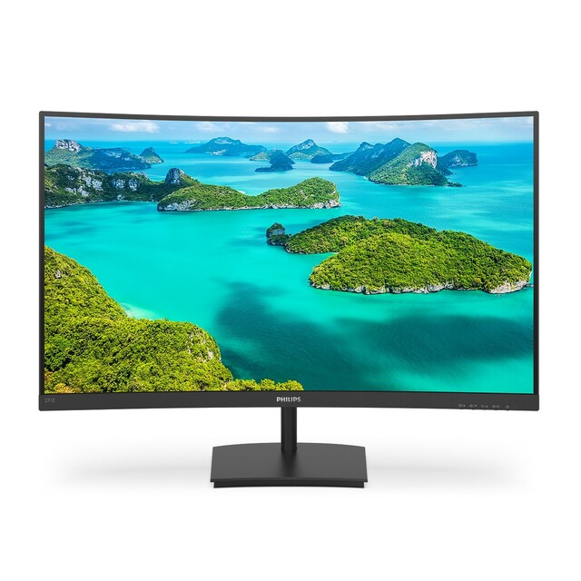 Монитор Philips 27'' 271E1SCA (00 / 01) (Цвет: Black)