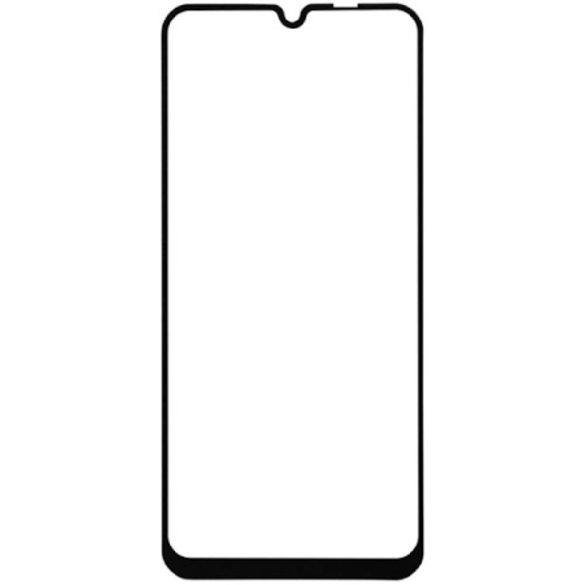 Защитное стекло Borasco Full Glue для смартфона Xiaomi Redmi 14C / A3Pro / A4 / A5 (Цвет: Black)
