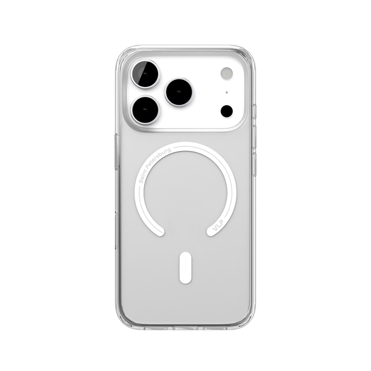 Чехол-накладка VLP Diamond Case with MagSafe для смартфона Apple iPhone 17 Pro (Цвет: Transparent)