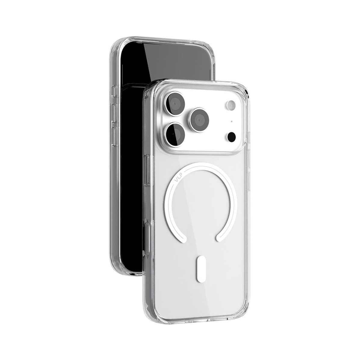 Чехол-накладка VLP Diamond Case with MagSafe для смартфона Apple iPhone 17 Pro (Цвет: Transparent)