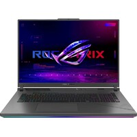 Ноутбук Asus ROG Strix G18 G814JV-N6168 (Intel Core i7 13650HX 2.6Ghz/16Gb DDR5/SSD 1Tb/NVIDIA GeForce RTX4060 8Gb/18 /IPS/WQXGA (2560x1600)/noOS/gray/WiFi/BT/Cam)