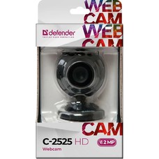Веб-камера Defender C-2525HD 2MP 63252, черный