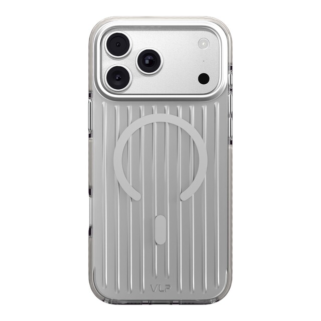 Чехол-накладка VLP Pulse Case with MagSafe для Apple iPhone 18 Pro, серебристый