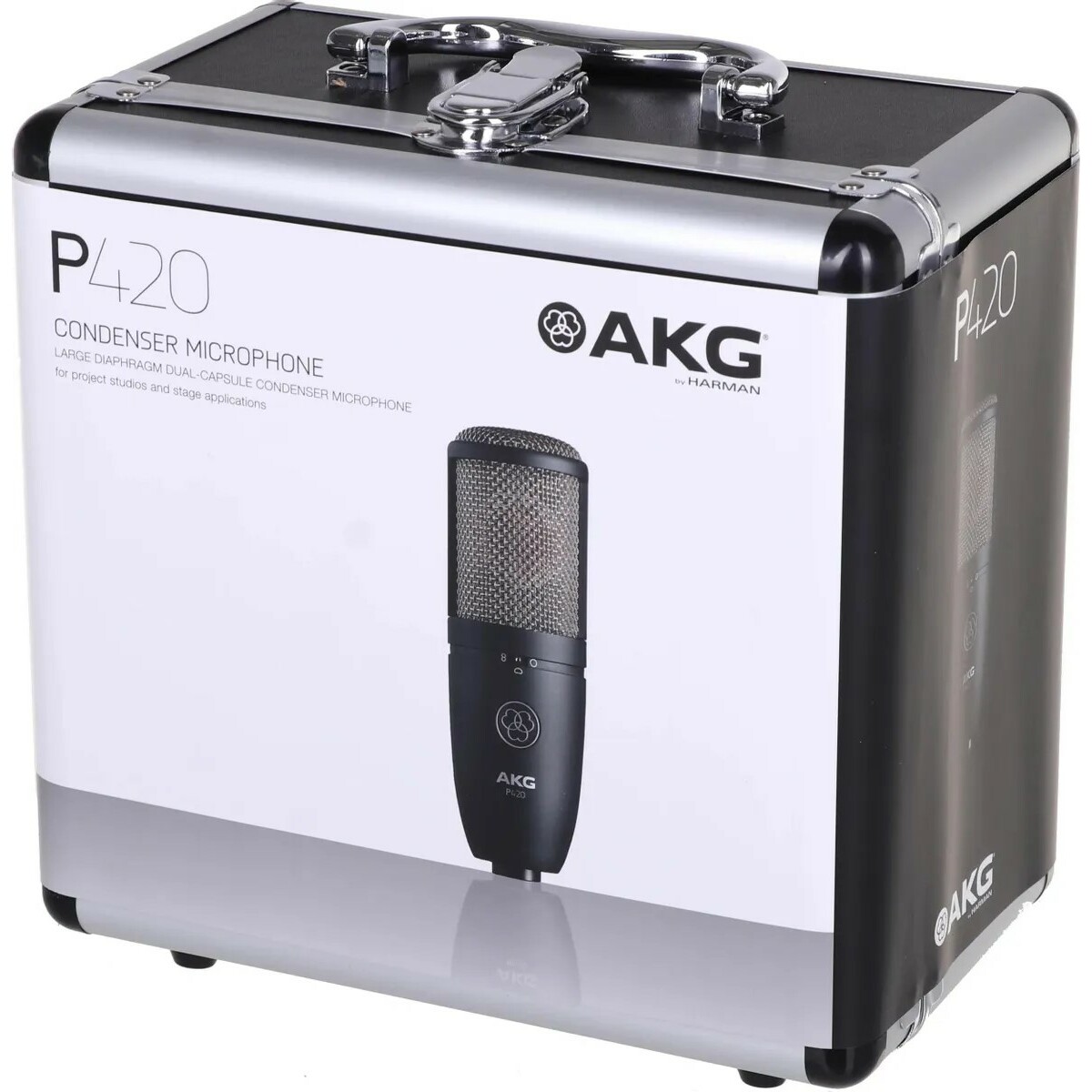 Микрофон проводной  AKG P420, черный