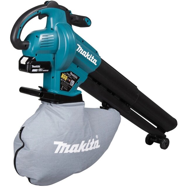 Воздуходувка-пылесос Makita DUB187T001 (Цвет: Blue)