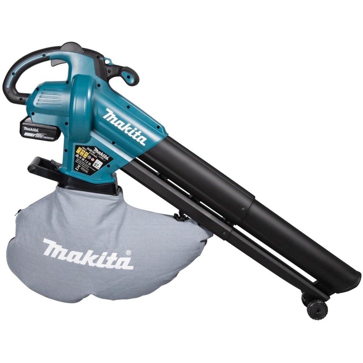Воздуходувка-пылесос Makita DUB187T001 (Цвет: Blue)