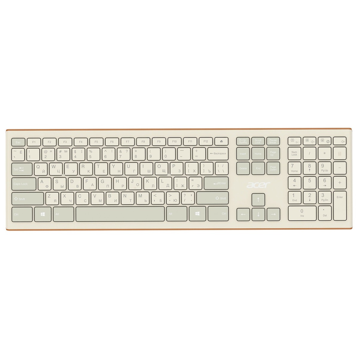 Клавиатура + мышь Acer OCC200 (Цвет: Beige)