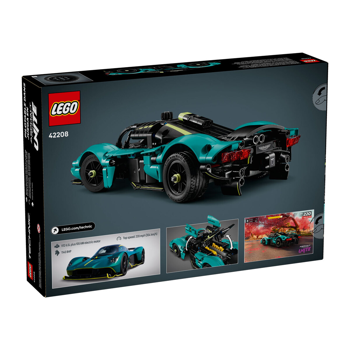 Конструктор LEGO Technic 42208 Aston Martin Valkyrie