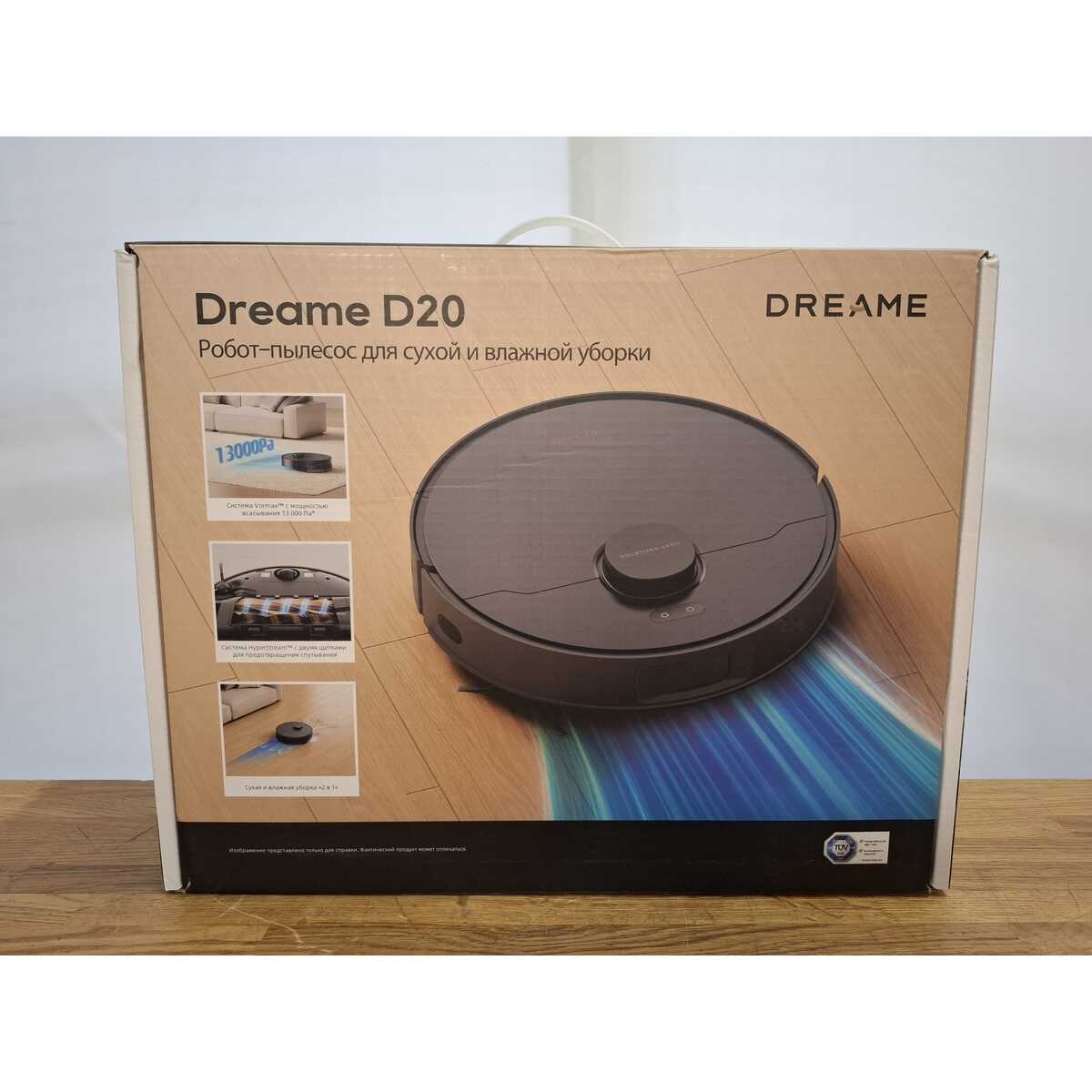 Робот-пылесос Dreame D20, черный
