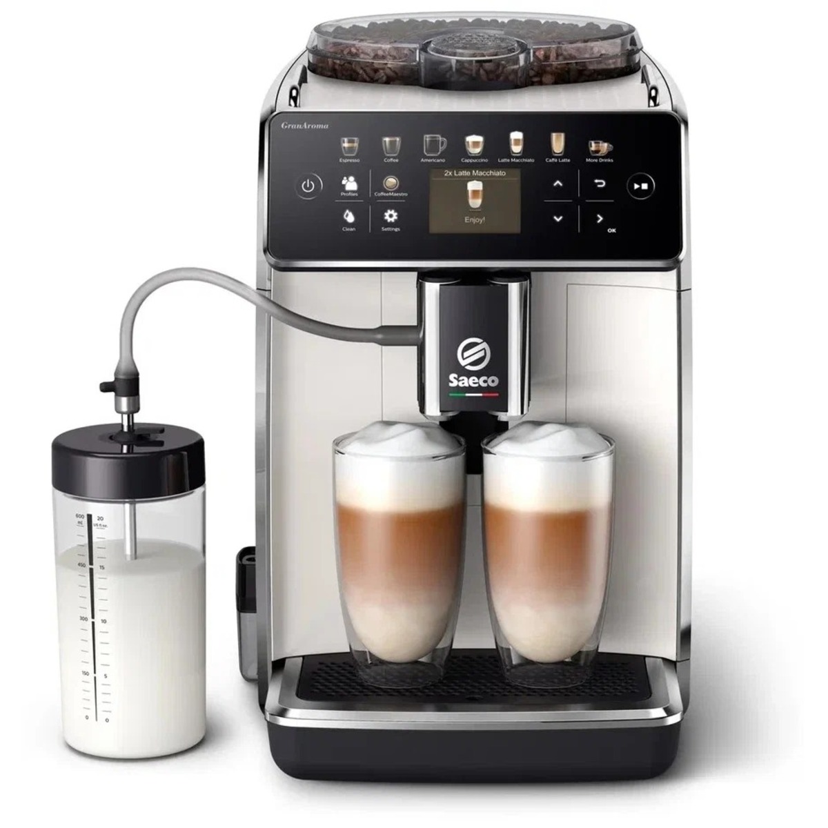 Кофемашина Saeco GrandAroma SM6580 / 20 (Цвет: White)