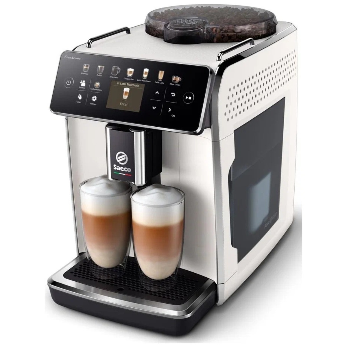 Кофемашина Saeco GrandAroma SM6580 / 20 (Цвет: White)