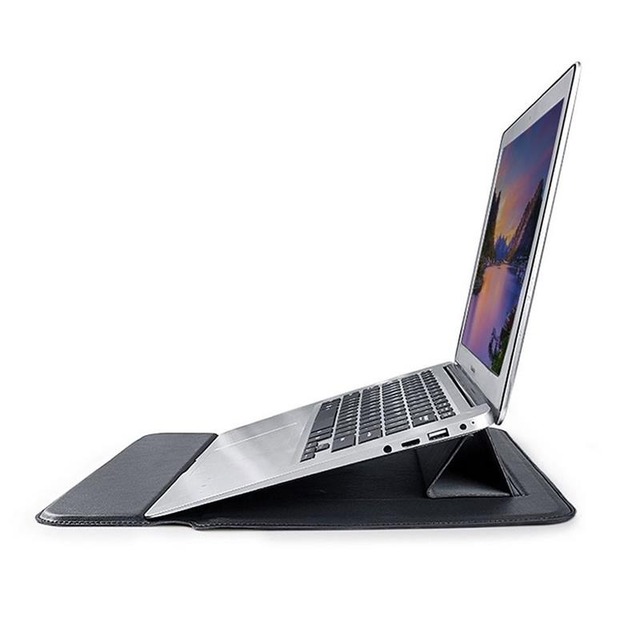 Чехол-папка Devia Ultra-Thin MacBook Bracket Bag для Macbook Air 13.3 / Pro 13.3 (Цвет: Blue)
