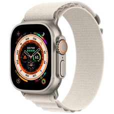 Умные часы Apple Watch Ultra 49mm Titanium Case with Alpine Loop S (Цвет: Starlight)