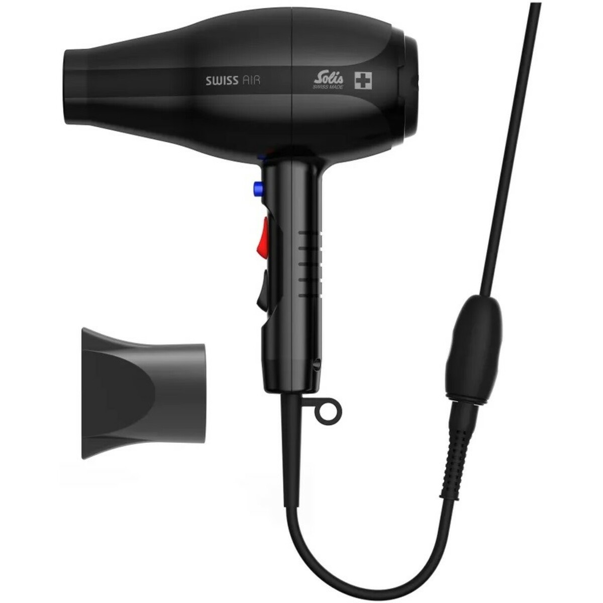 Фен Solis Swiss Air Black 360° (Цвет: Black)