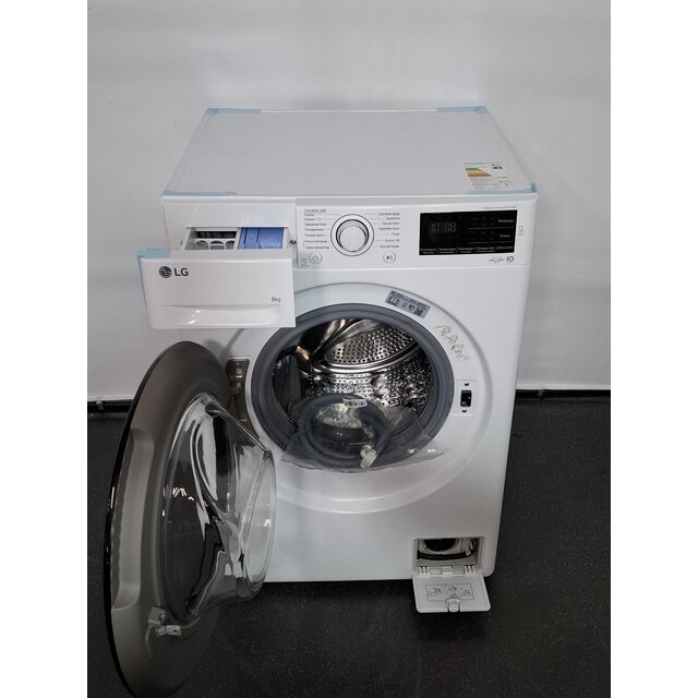 Стиральная машина LG F4M5TSFW, белый 