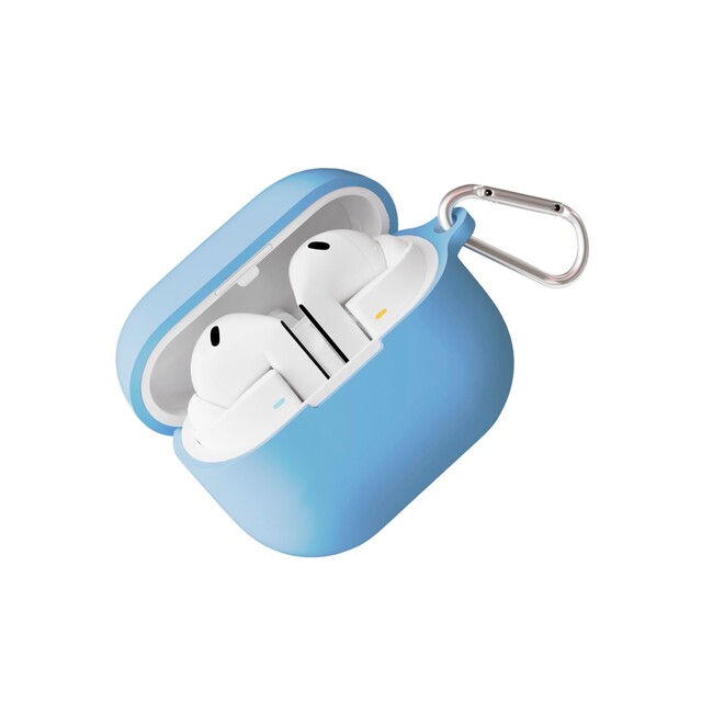 Чехол силиконовый VLP Charm Case для Samsung Buds 3 / 3 Pro, голубой Чехол силиконовый VLP Charm Case для Samsung Buds 3 / 3 Pro, голубой