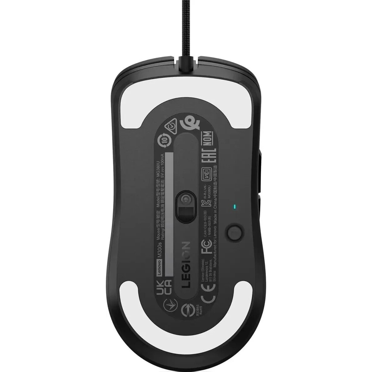 Мышь Lenovo Legion M300s RGB Gaming, черный 