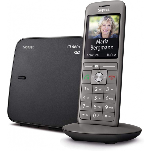 Р/Телефон Dect Gigaset CL660A (Цвет: Black)