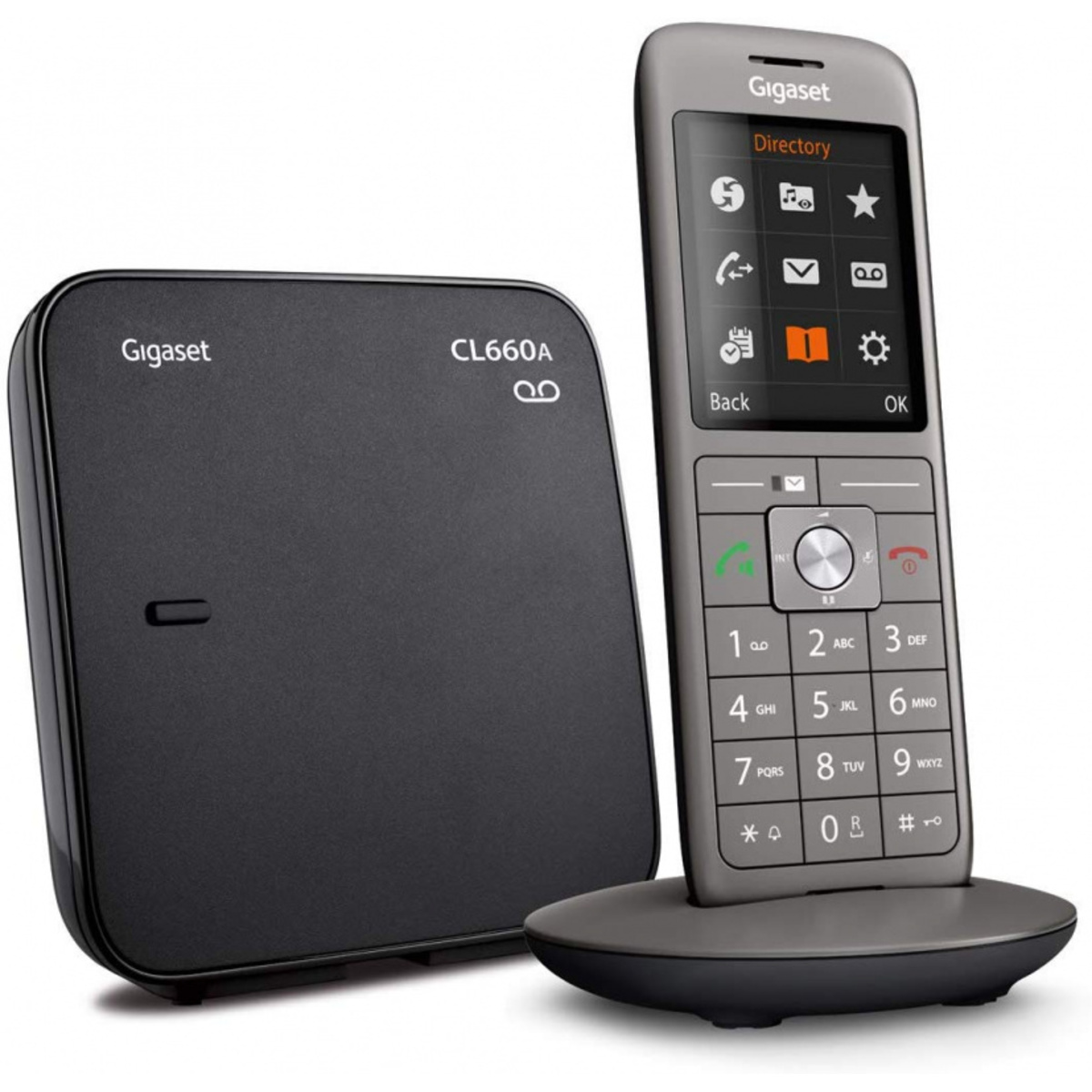 Р/Телефон Dect Gigaset CL660A (Цвет: Black)